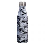 Gourde Isotherme Motif Camouflage gris
