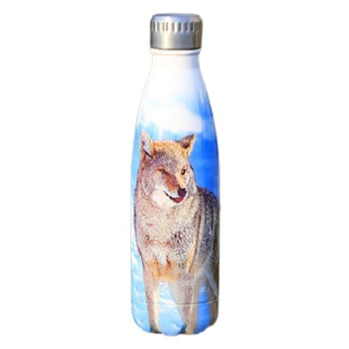 Gourde Isotherme Animal Loup Solitaire
